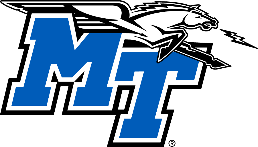 Middle Tennessee Blue Raiders 2019-Pres Primary Logo iron on transfers for clothing